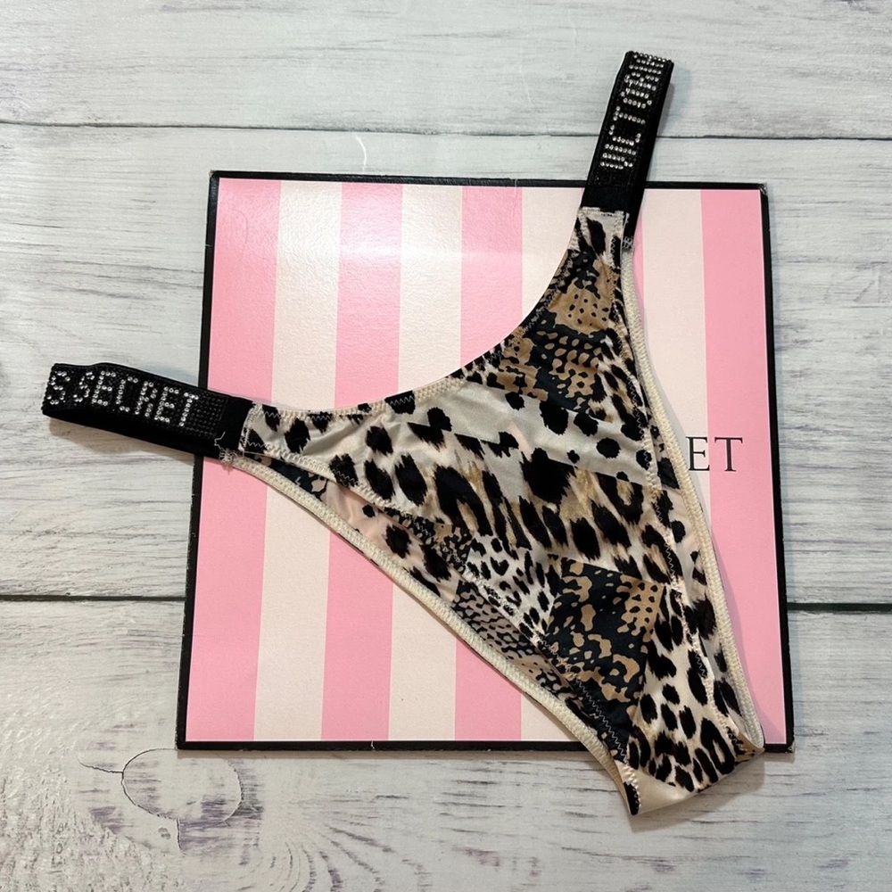 Victoria Secret Very Sexy Brazilian Panty Leopard L